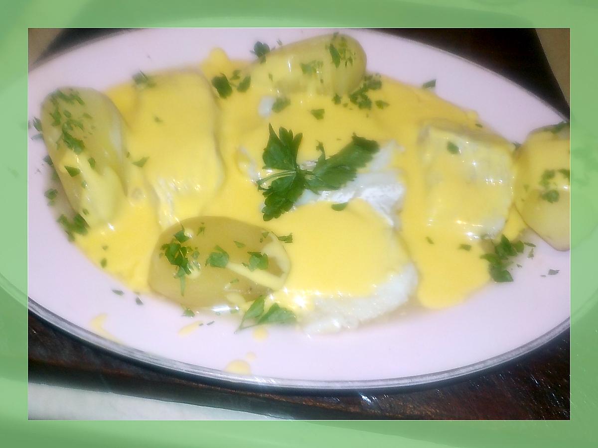 recette Filet de morue sauce hollandaise