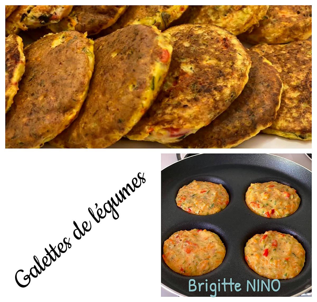 recette GALETTES DE LÉGUMES