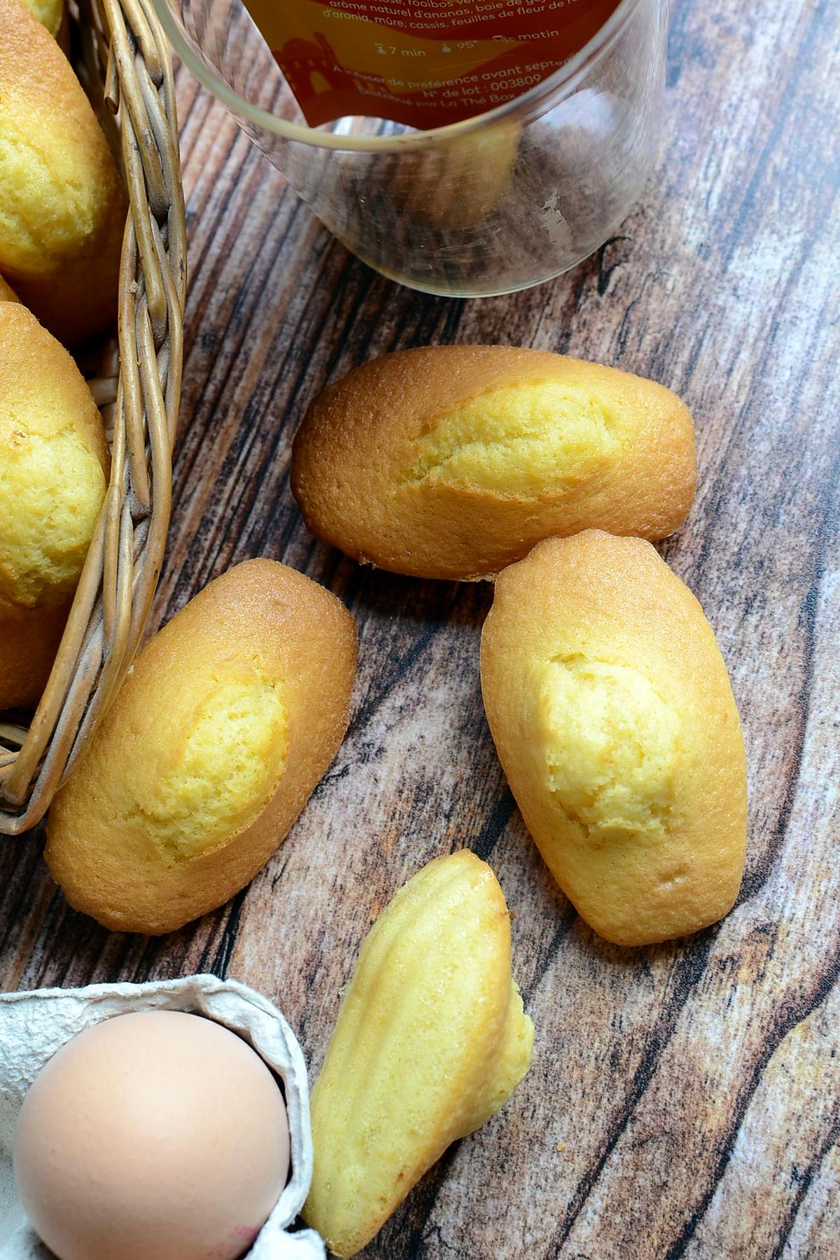 recette Madeleines