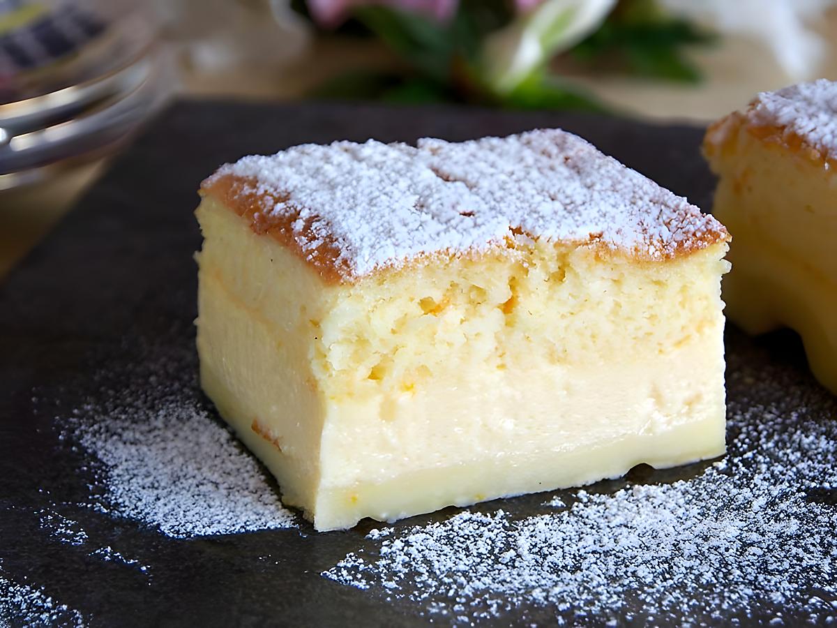 recette Gâteau magique vanille