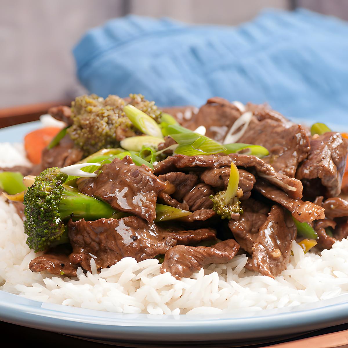 recette Plat Thaïlandais au boeuf et curry