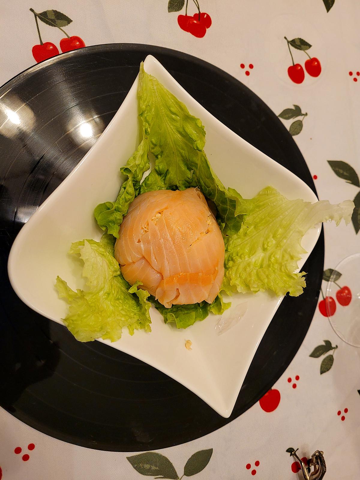 recette Terrine de saumon réfrigérée