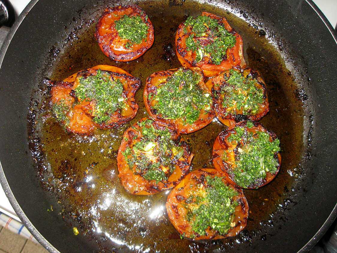 Recette de Les vraies tomates à la Provençale