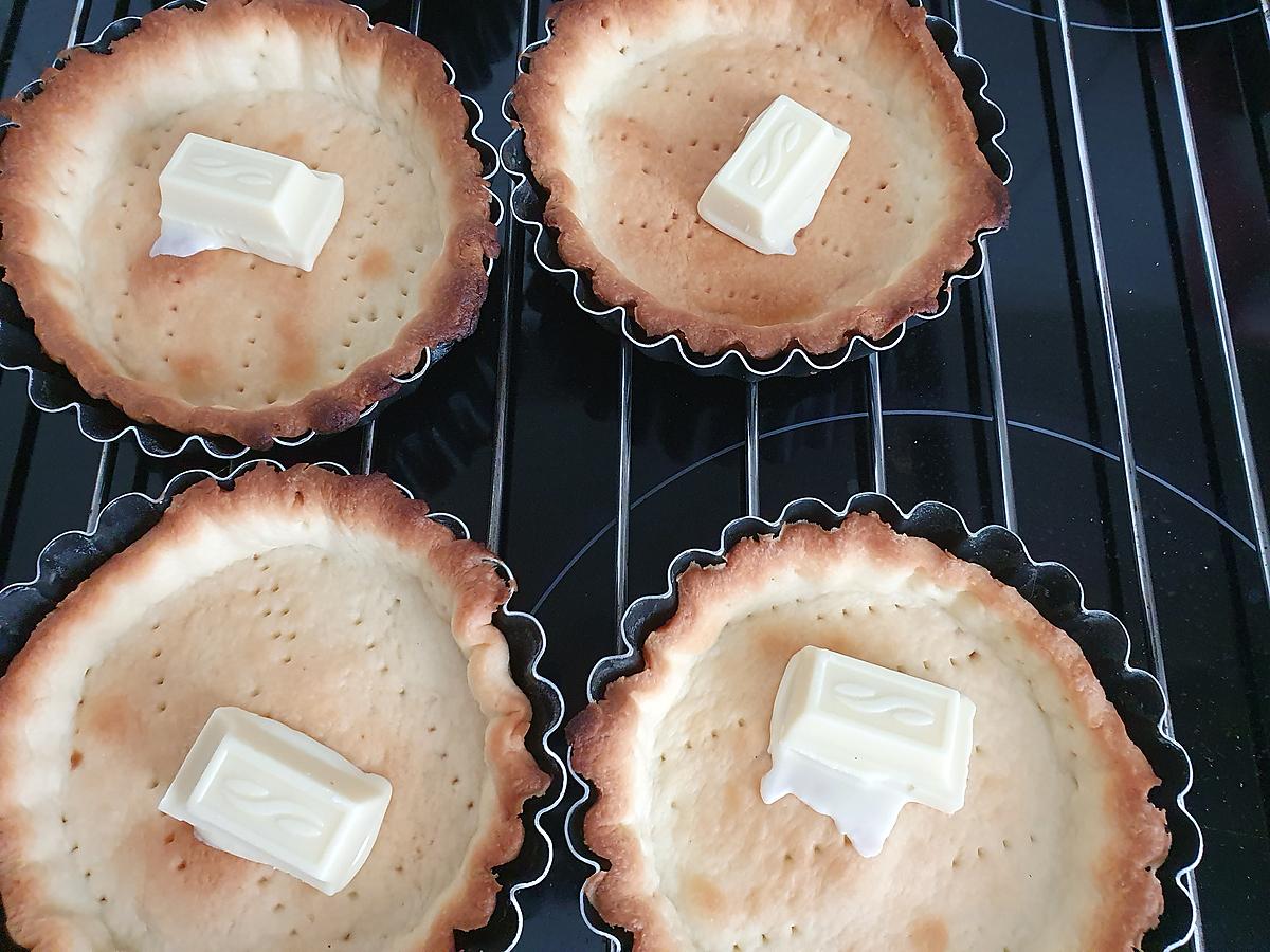 recette Tartelettes aux fraises et crème pâtissière