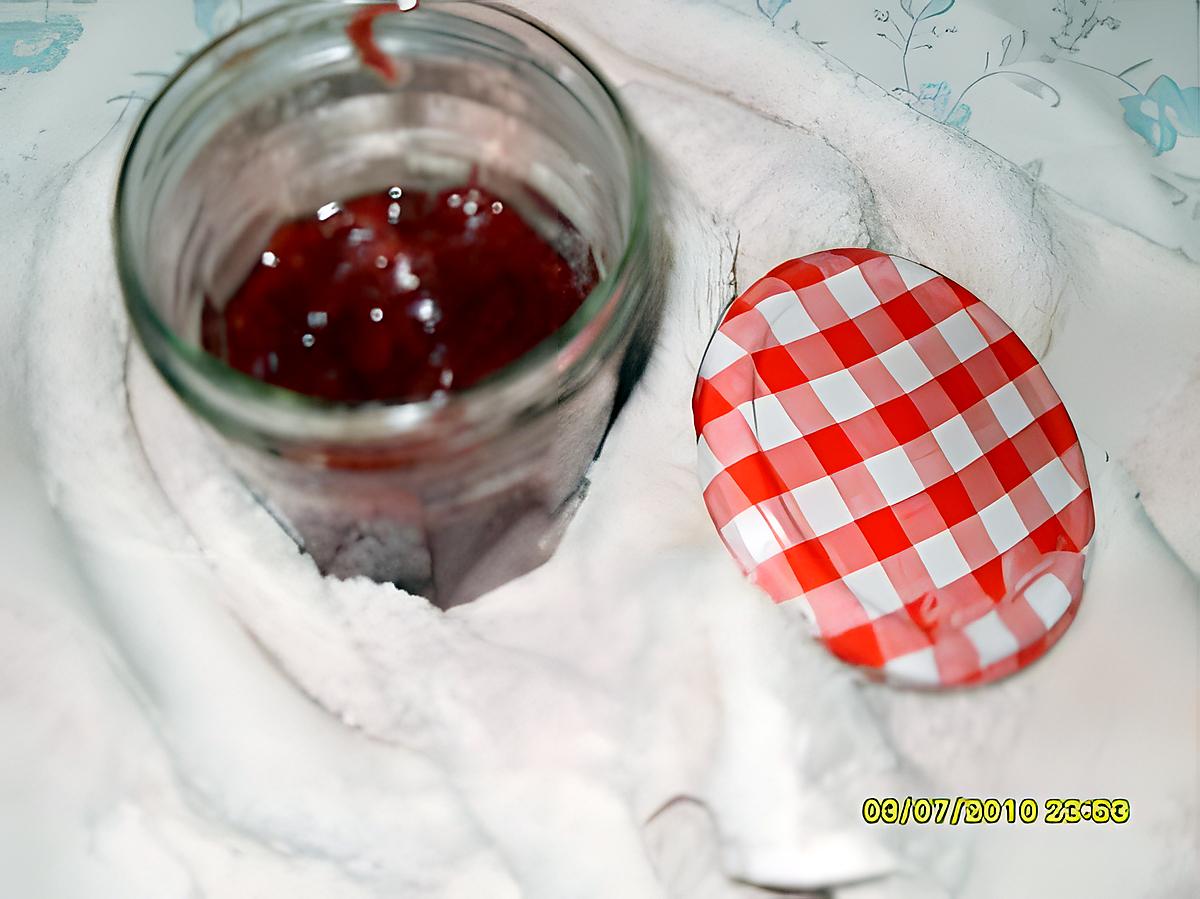 recette confiture de fraise