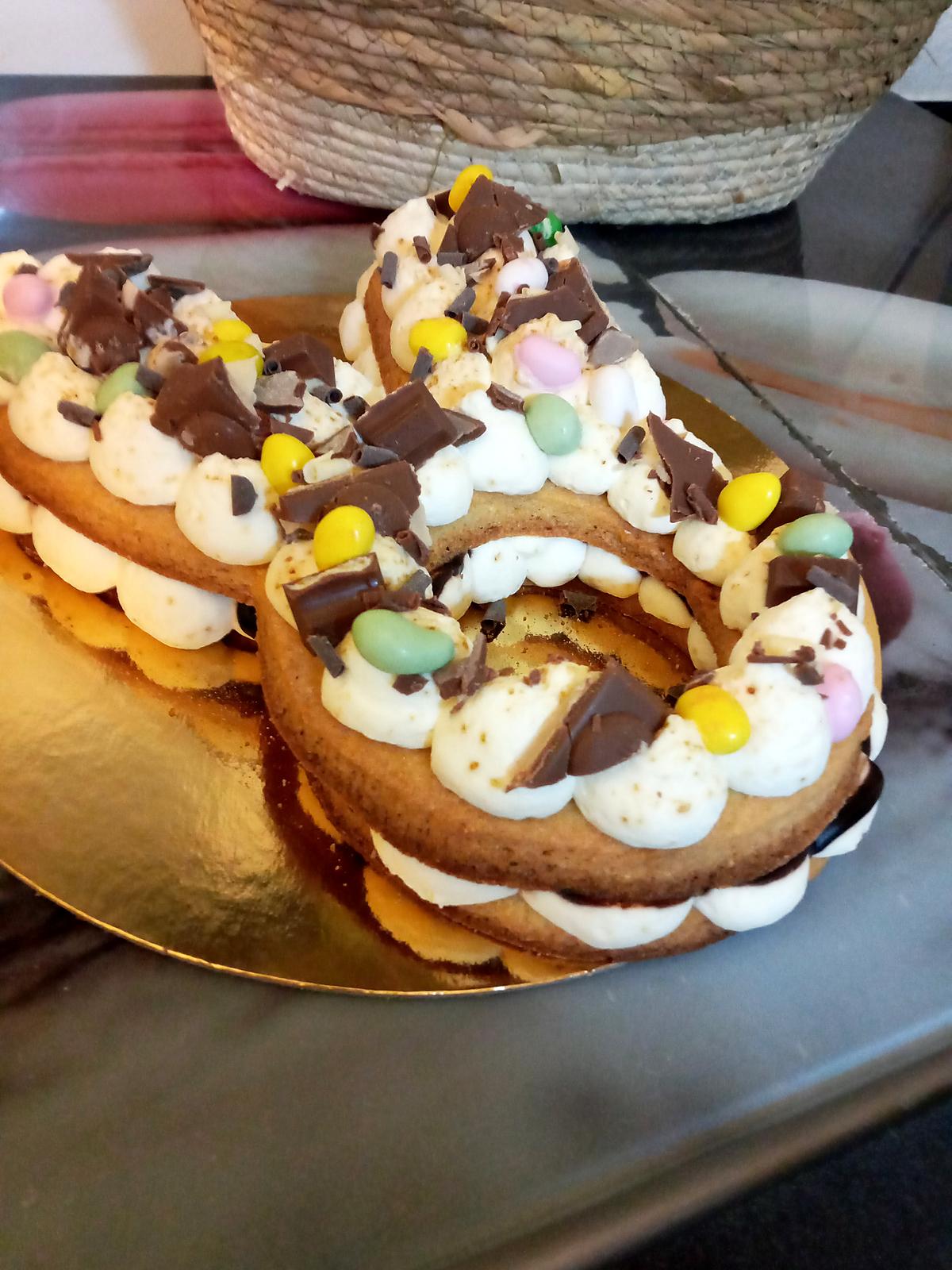 recette Number cake lapin
