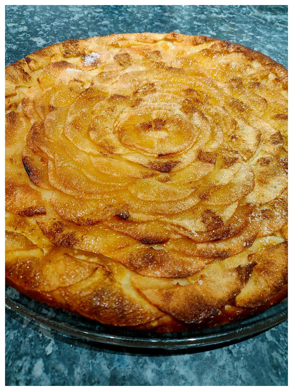 recette Tarte fine aux pommes