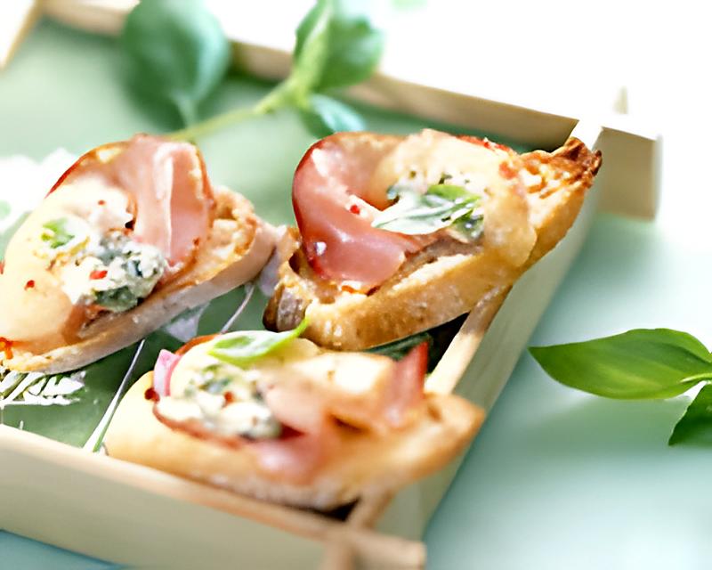 recette petites tartines salés miamm