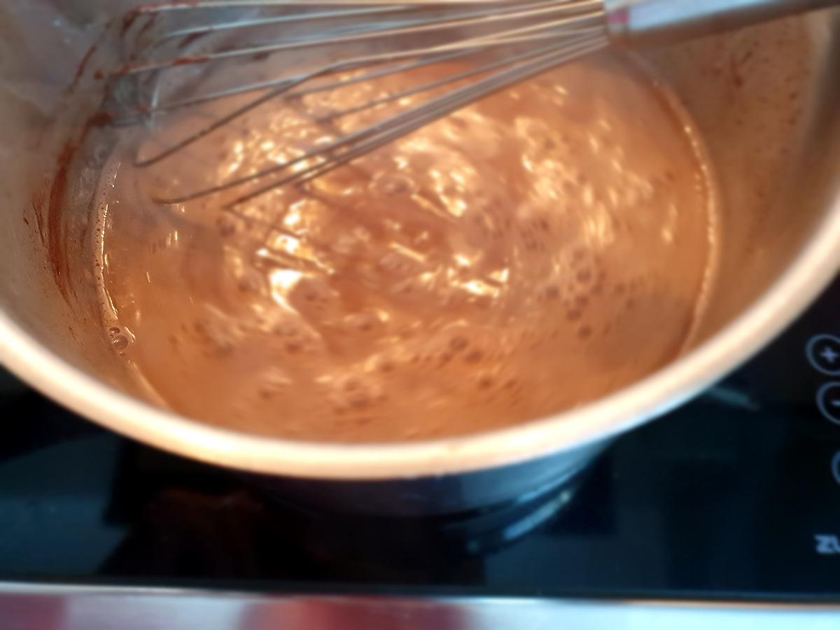 recette Chocolat  liégeois