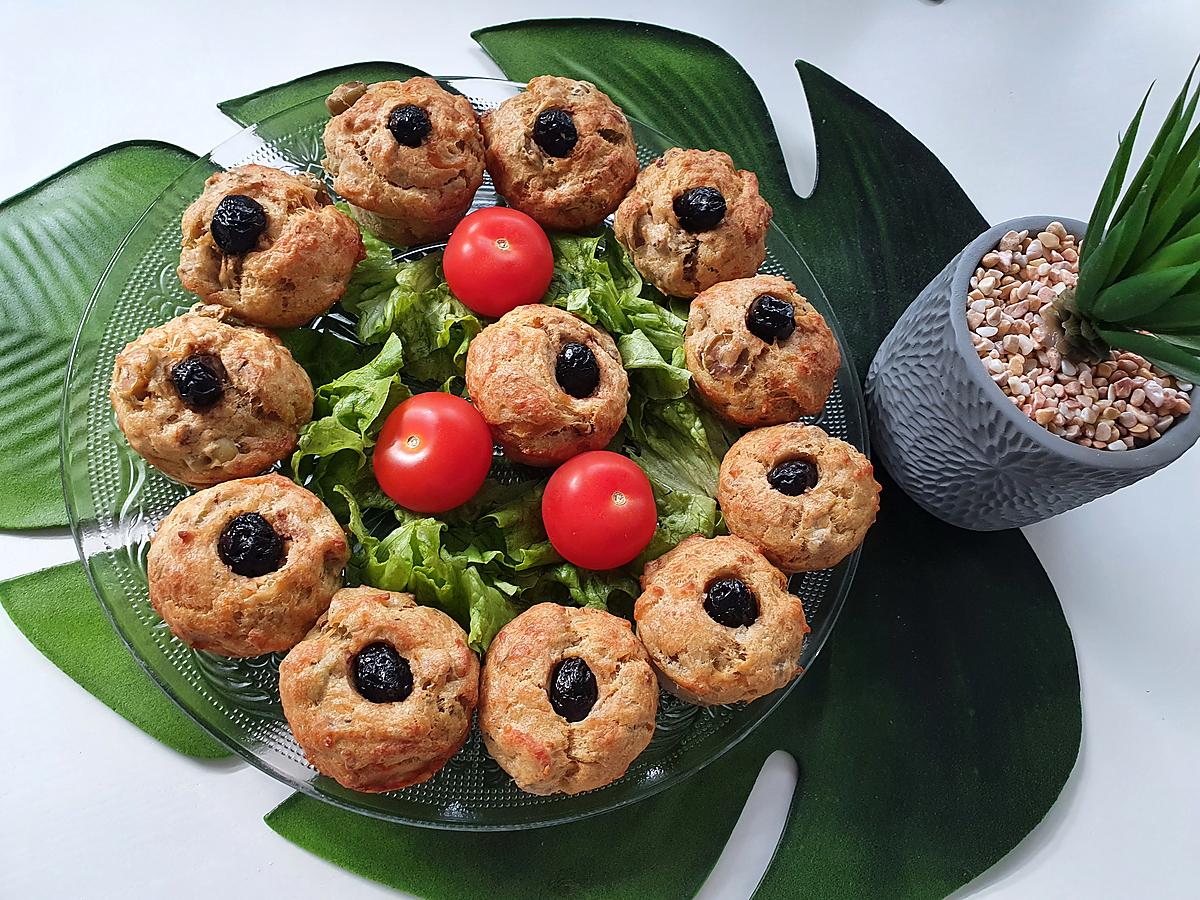 recette Muffins salés au thon