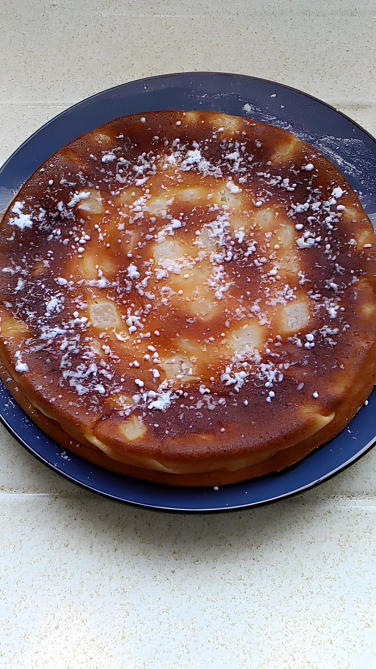 recette gateau a la faisselle et aux fruits