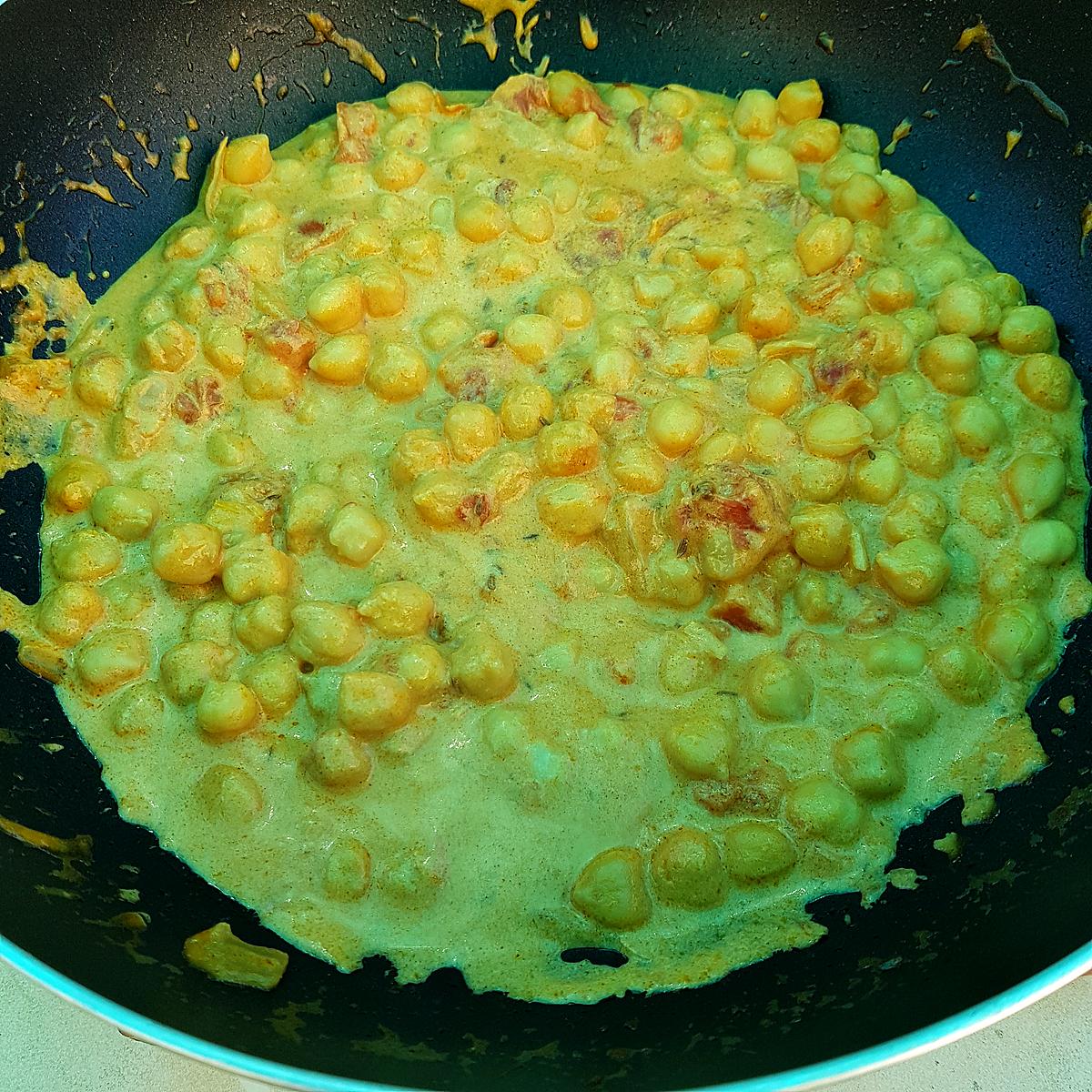 recette Curry de pois chiches