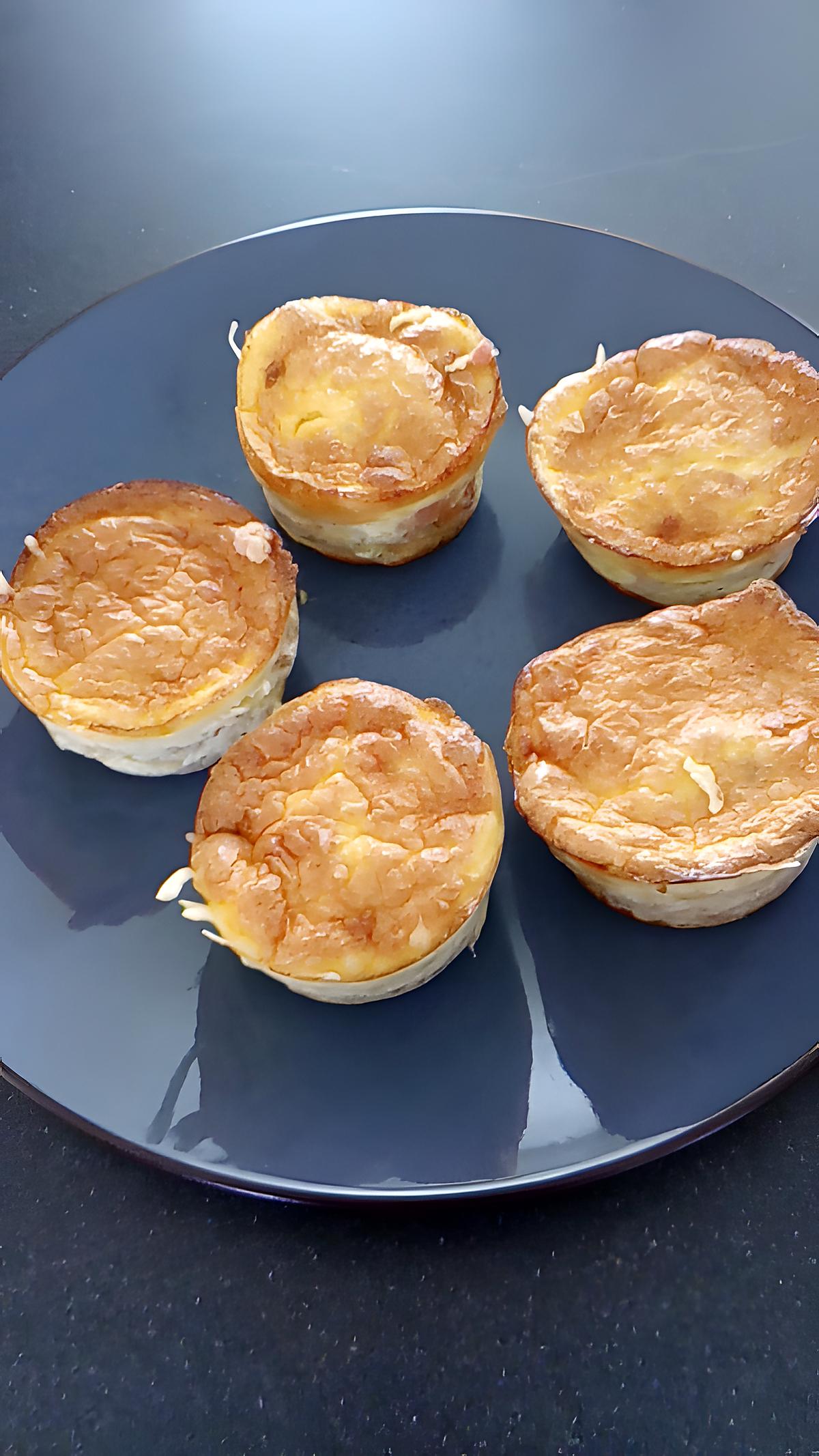 recette petits clafoutis pommes de terre lardons fumé