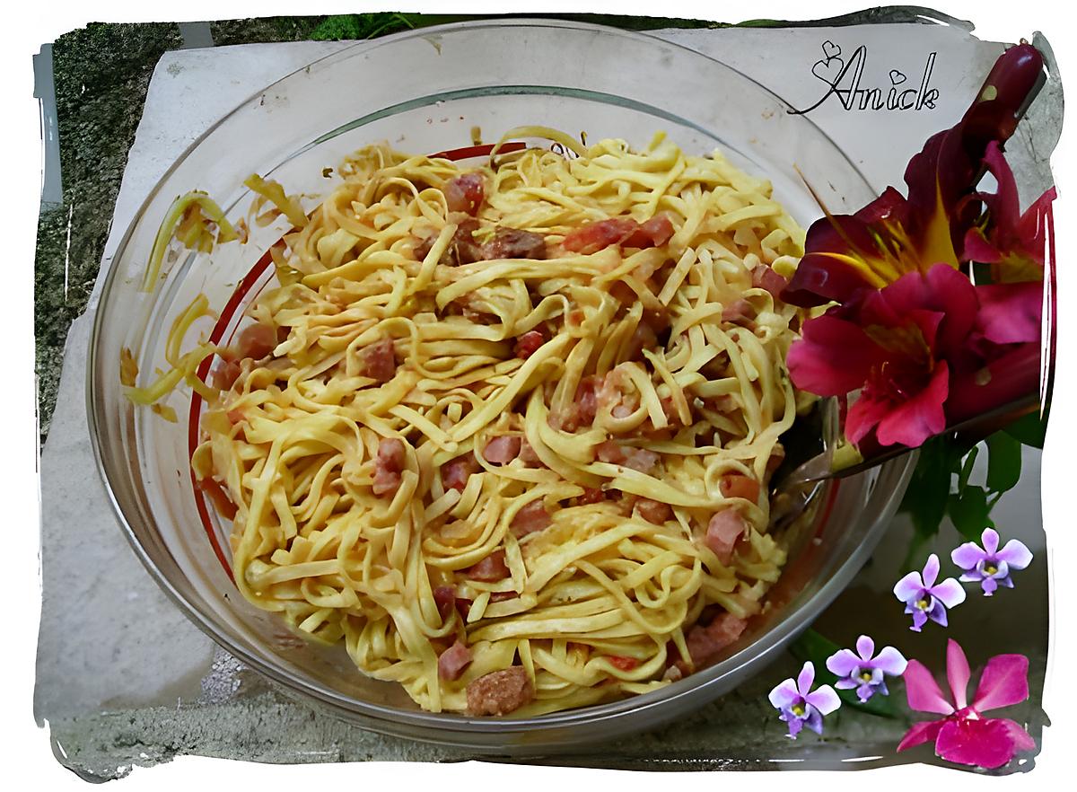 recette spaghettis du berger