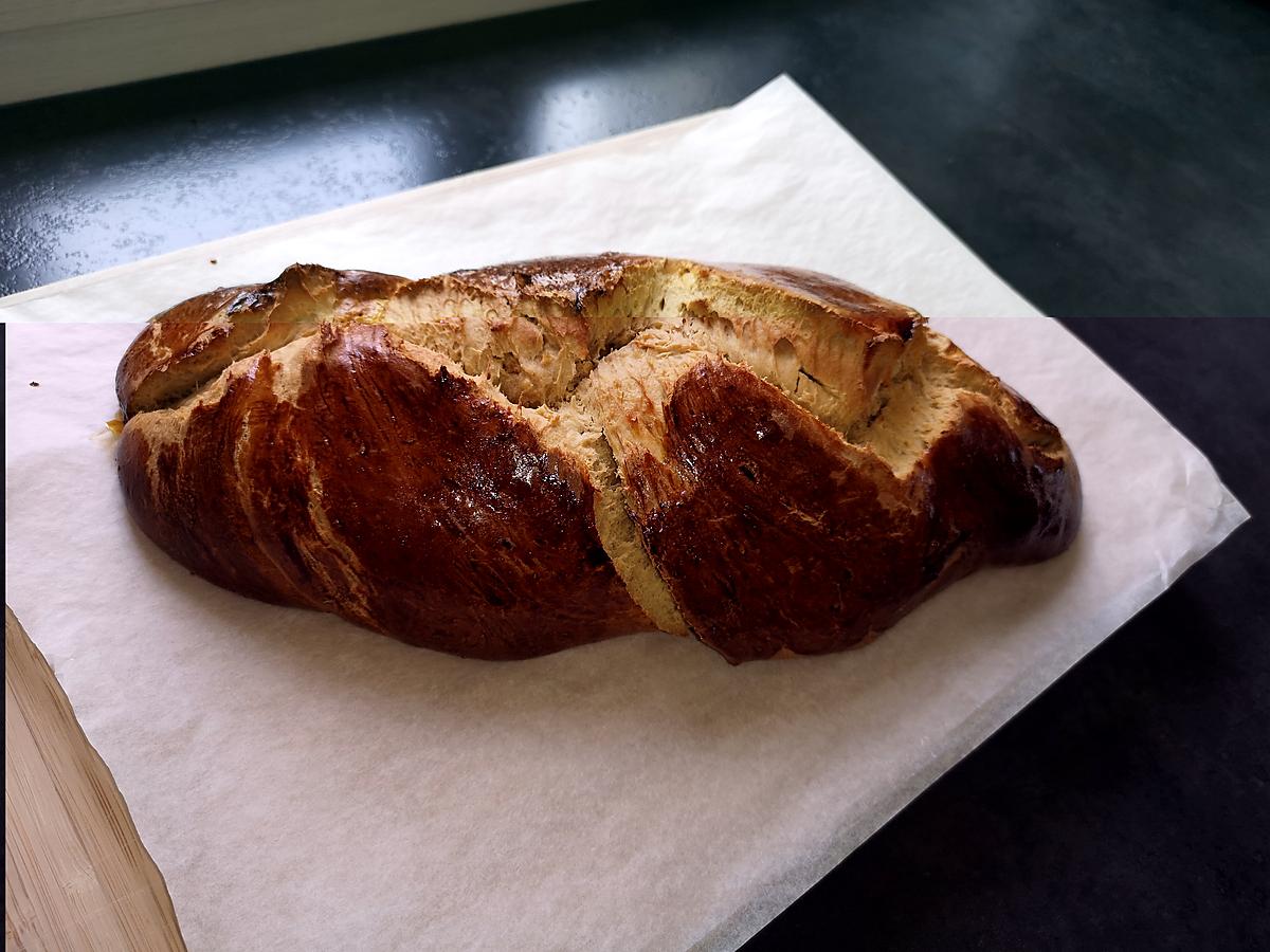 recette BRIOCHE TRESSEE DE CEPE 04