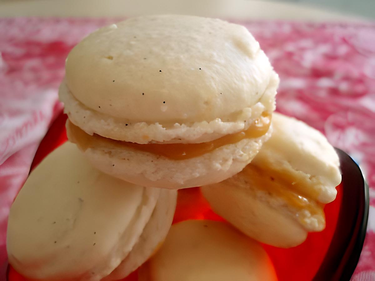 recette Macarons au caramel beurre salé