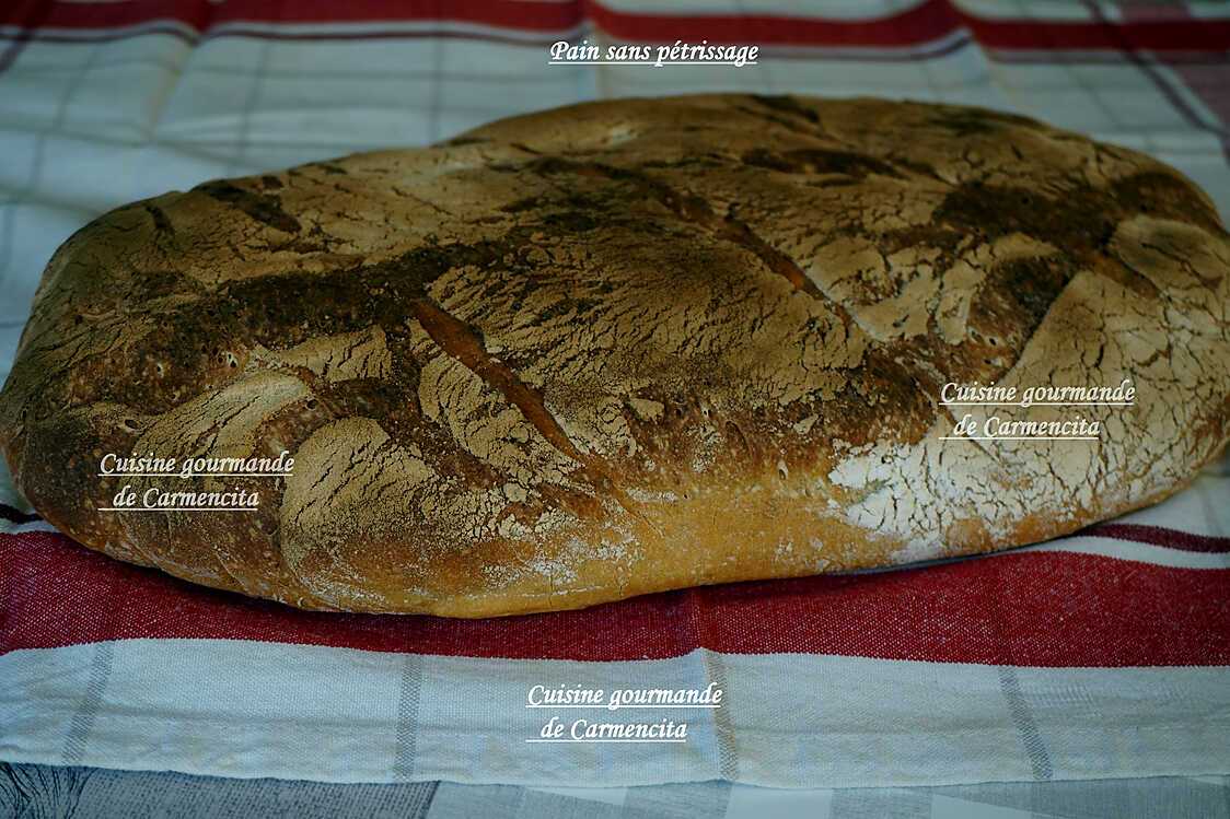 Pain sans pétrissage