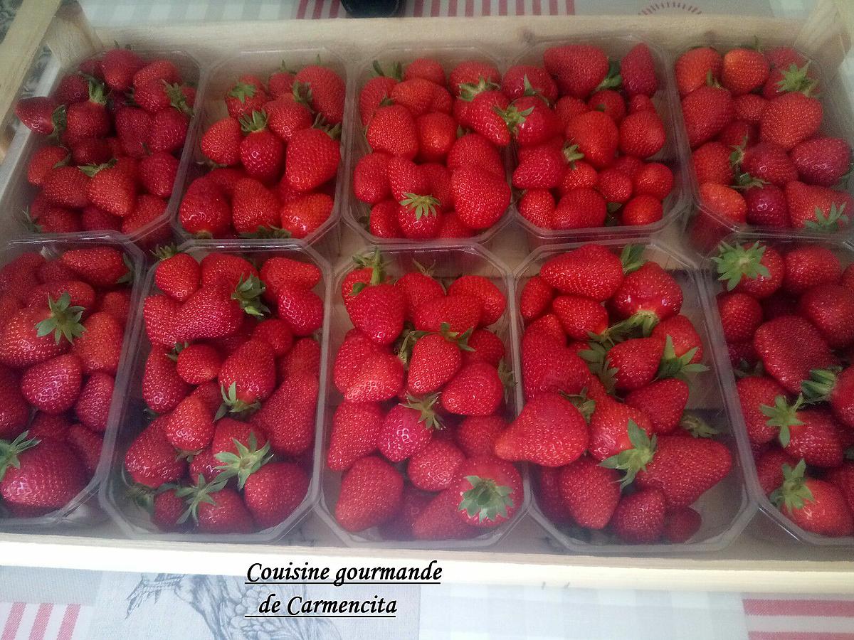 recette Confiture de fraises préparation en trois étapes