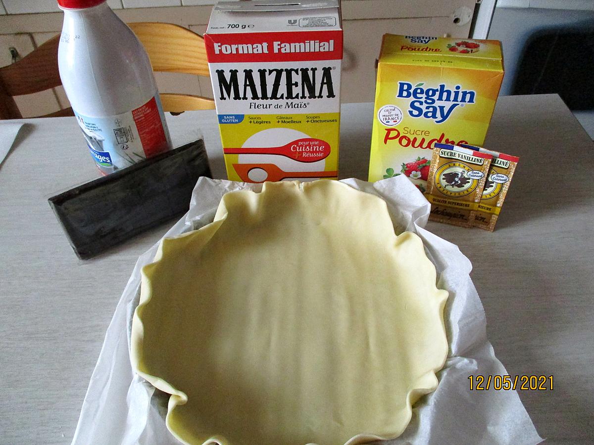 recette Flan pâtissier au chocolat