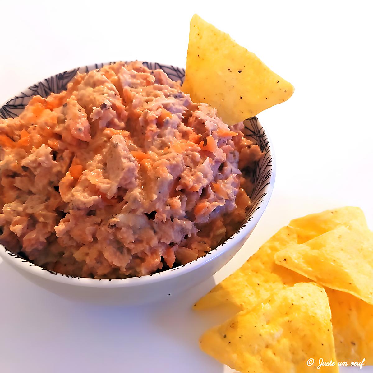 recette Dip thon carotte