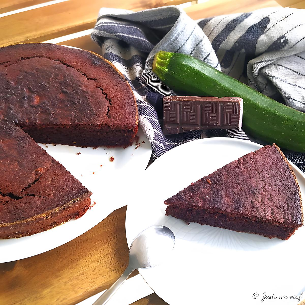 recette Gâteau au chocolat... à la courgette