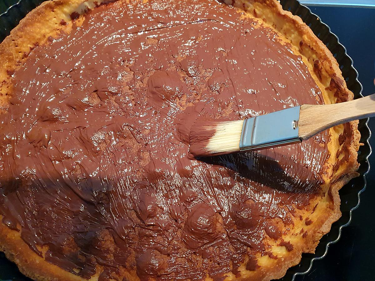 recette Tarte au chocolat noir