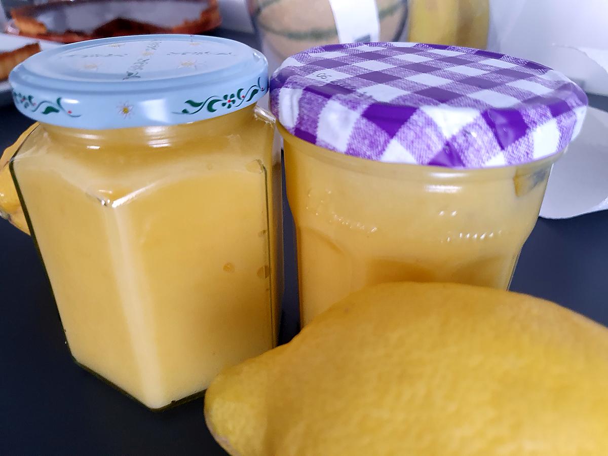 recette Lemon curd (Crème de citron)