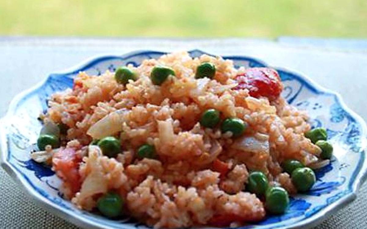 recette Riz sauté à la sauce tomate