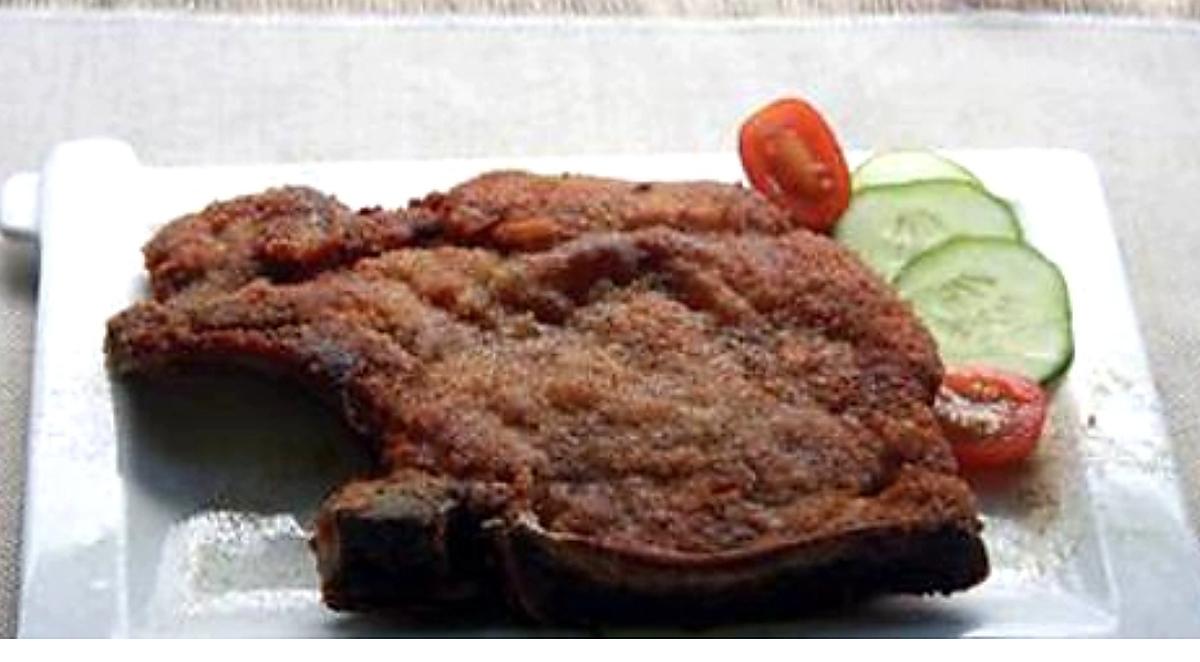 recette Côte de porc frit aux cinq épices