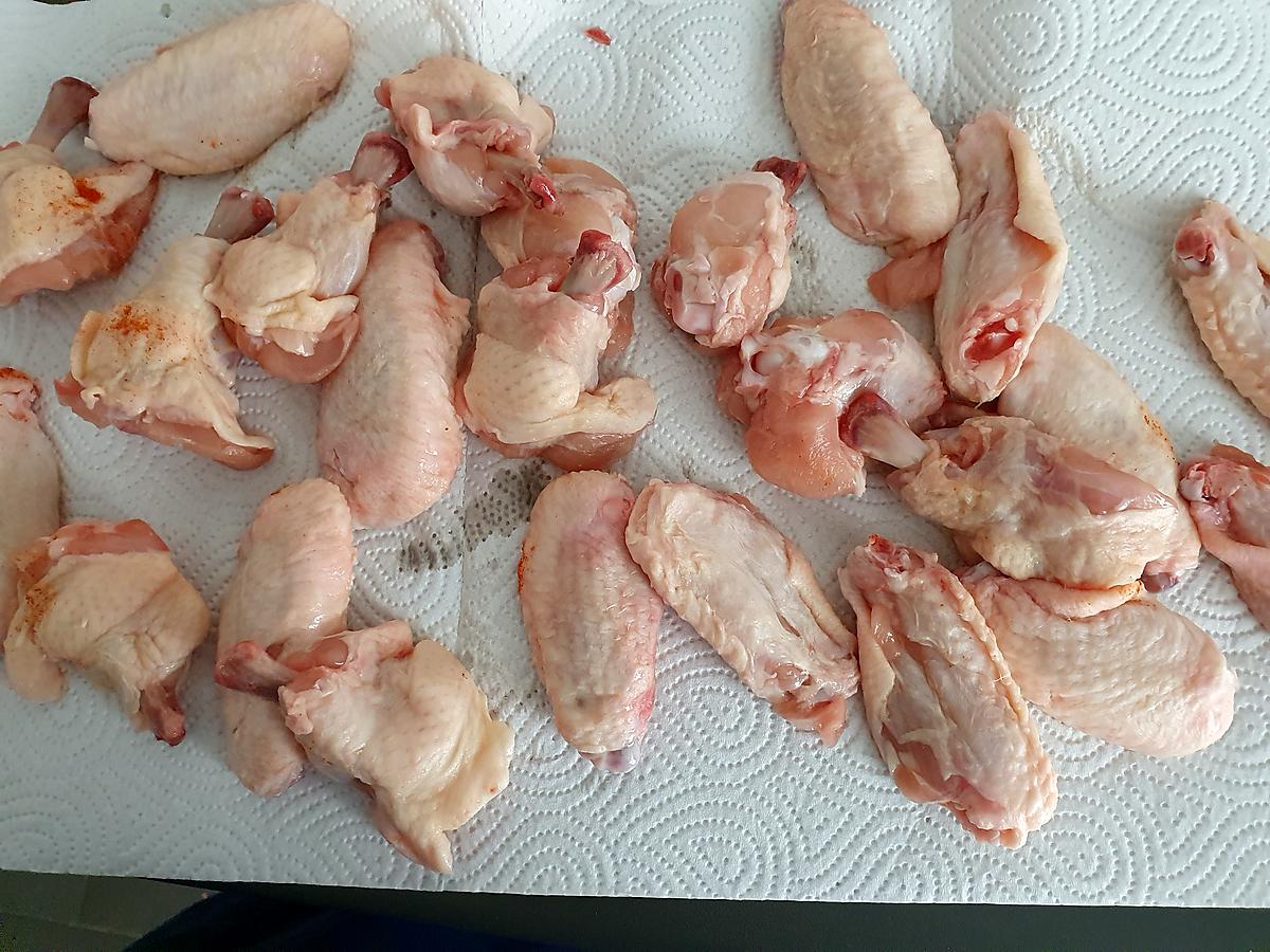 recette WINGS POULET FRIT À LA CORÉENNE (une variantes )