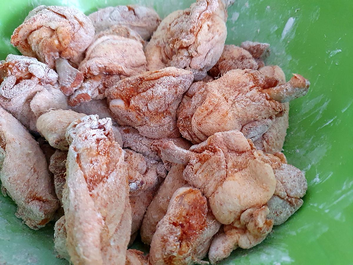 recette WINGS POULET FRIT À LA CORÉENNE (une variantes )