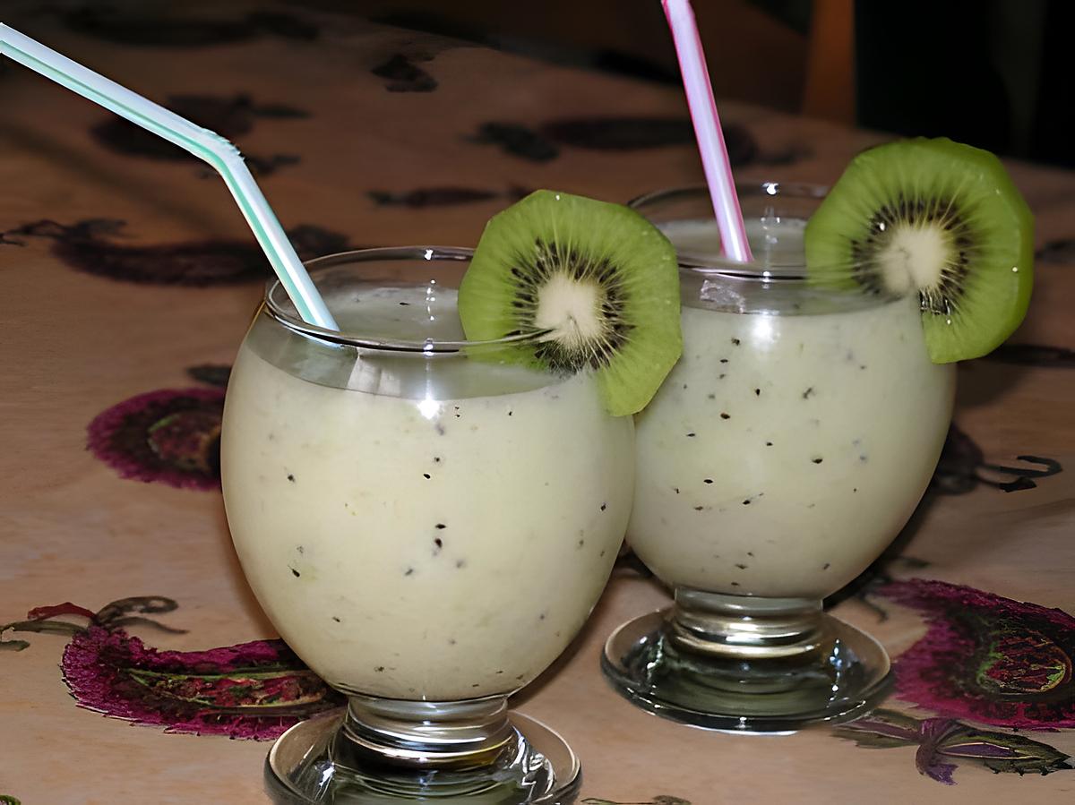 recette Smoothie banane kiwi