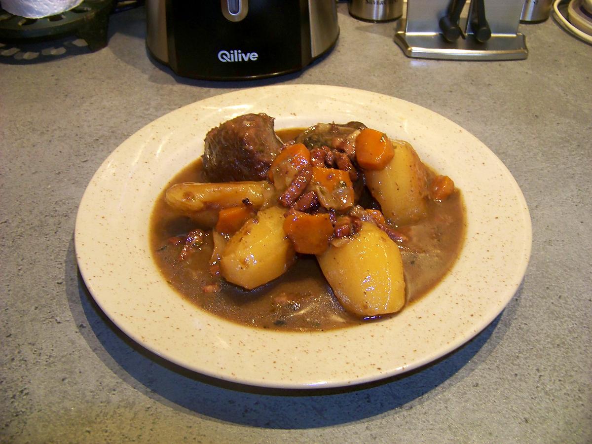 recette Bœuf bourguignon à l ' ancienne