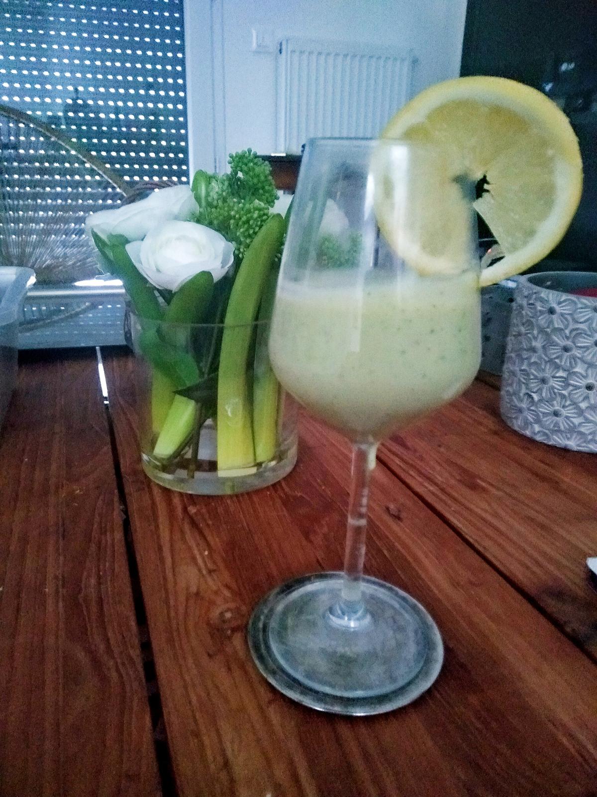 recette Smoothie d'avocat à la coriandre