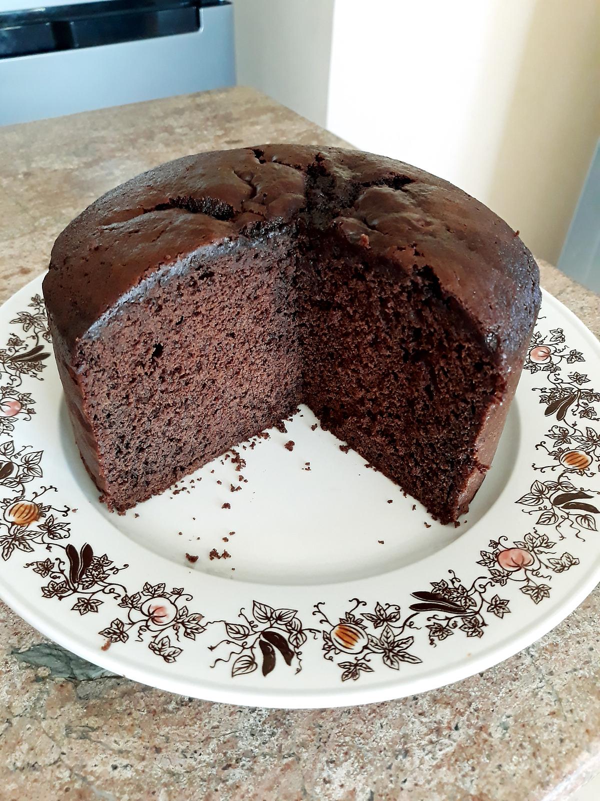 recette Molly cake au chocolat (moule 15cm)