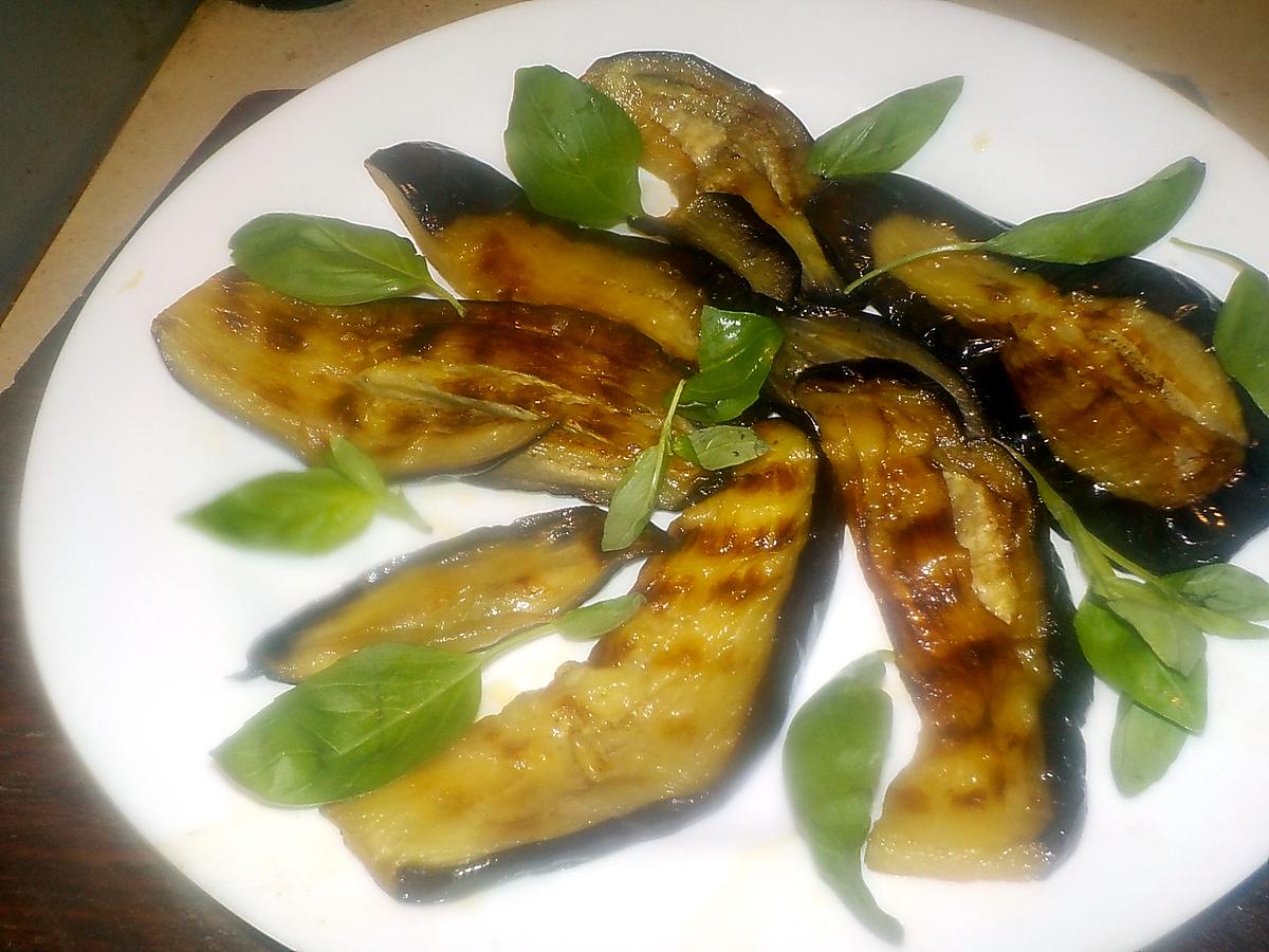 recette Cotes d agneau aubergine,ail,et basilic