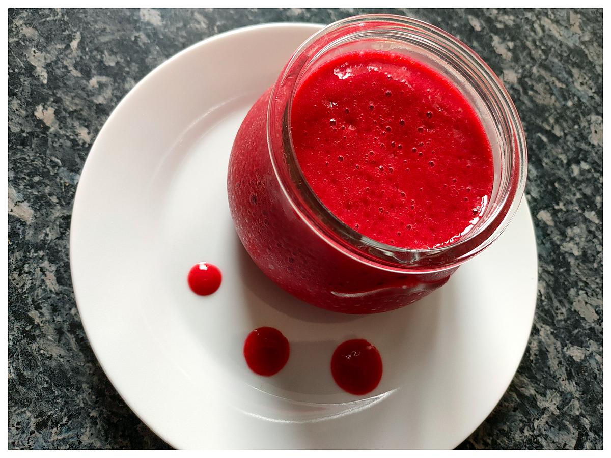 recette Coulis de Framboises