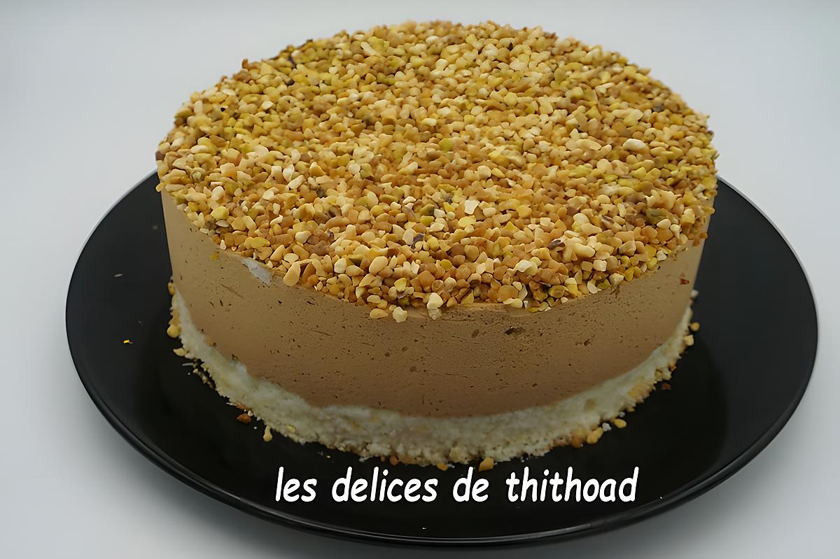 recette gâteau nuage praliné