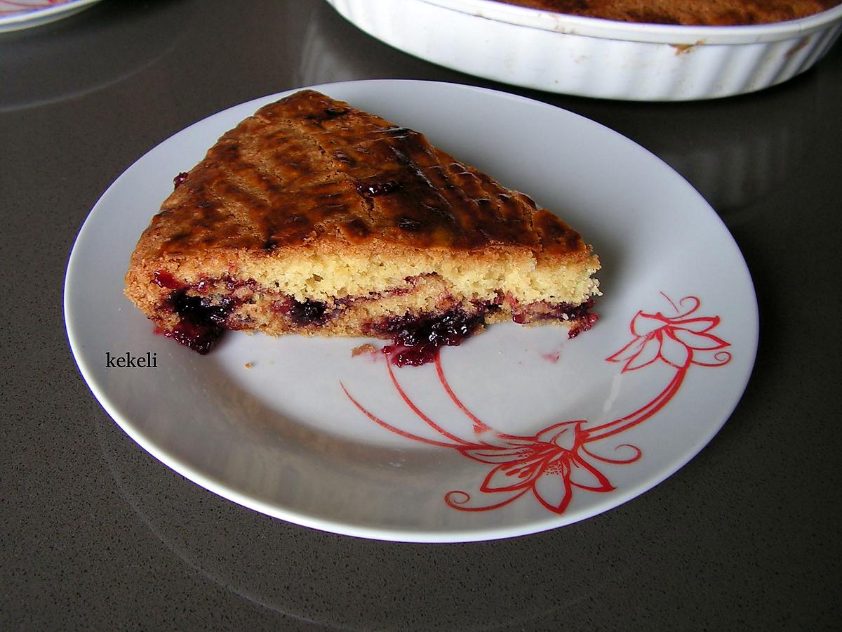 recette Gâteau basque aux cerises