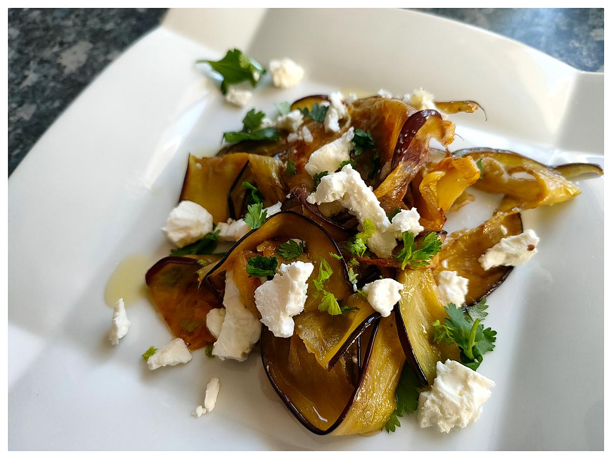 recette Aubergines Grillées À La Feta