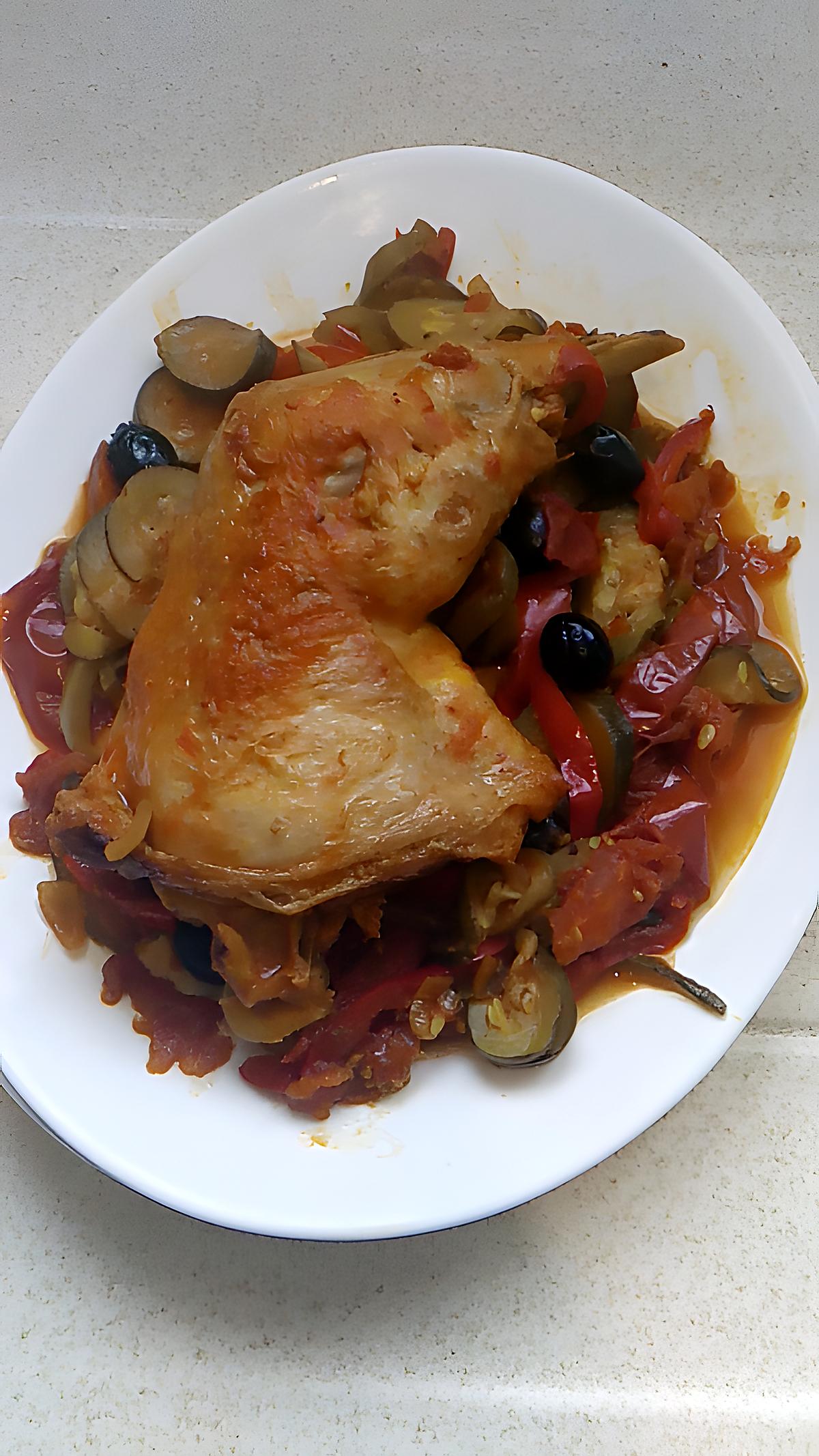 recette cuisse de dinde aux légumes du soleil