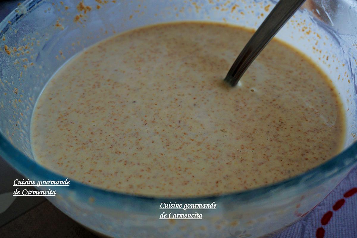 recette Crêpes au blé complet garnies au saumon frais et champignons de Paris