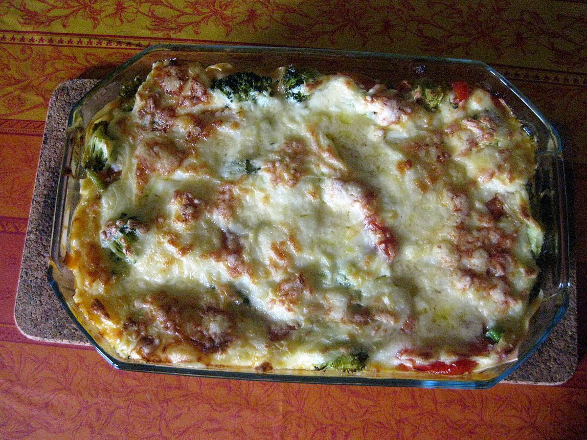 recette Lasagnes aux brocolis