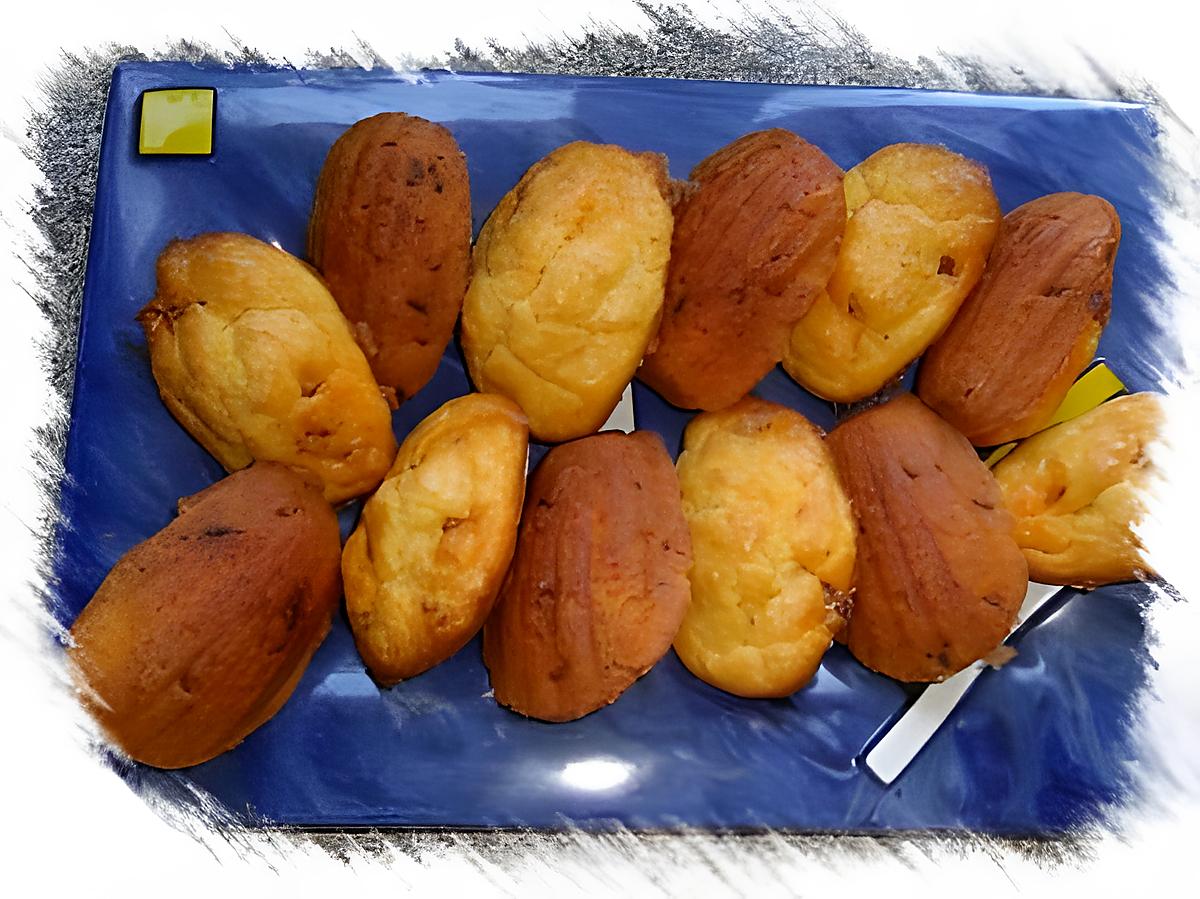 recette madeleines au chorizo