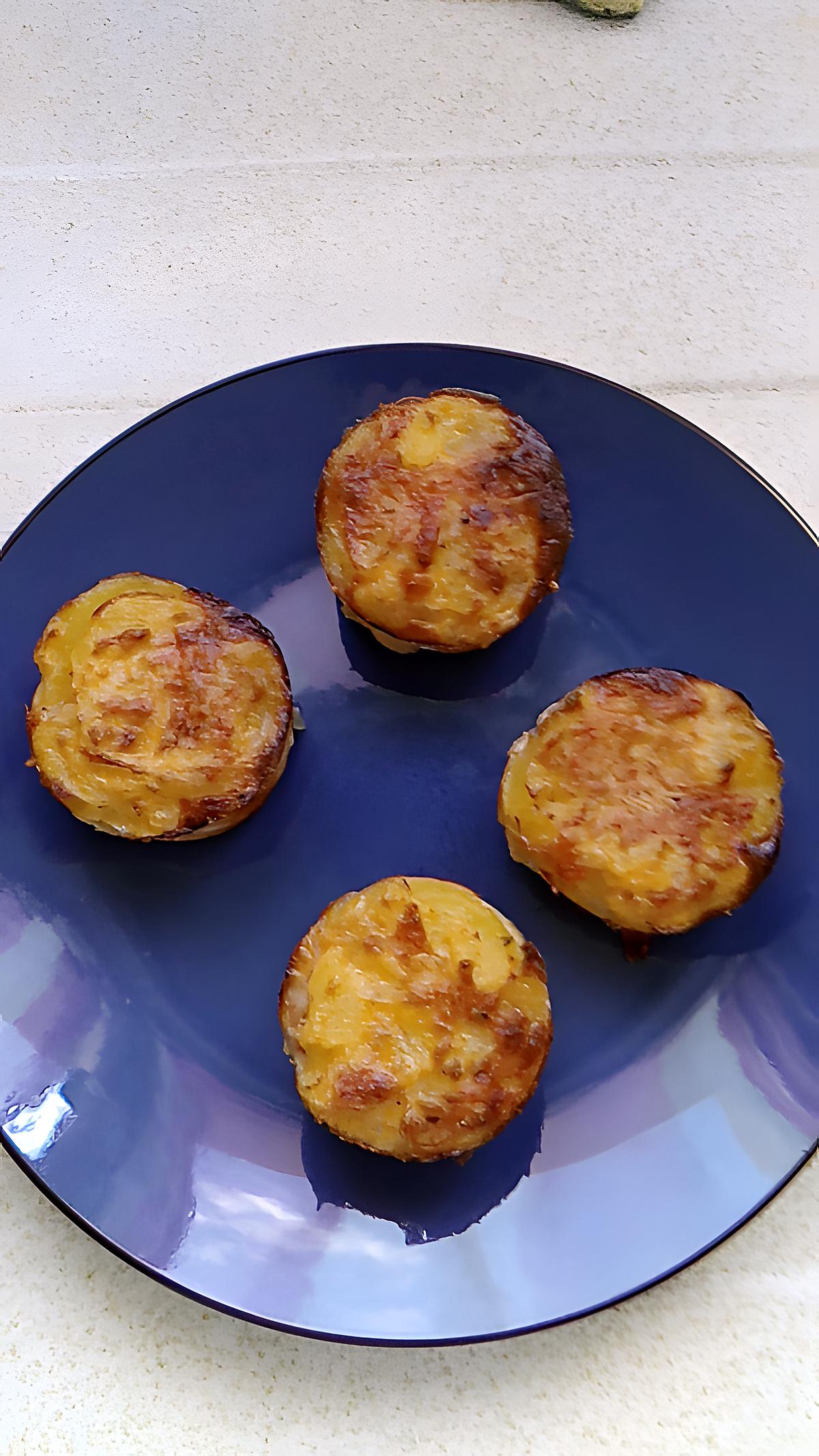 recette petit gratin pommes de terre camembert