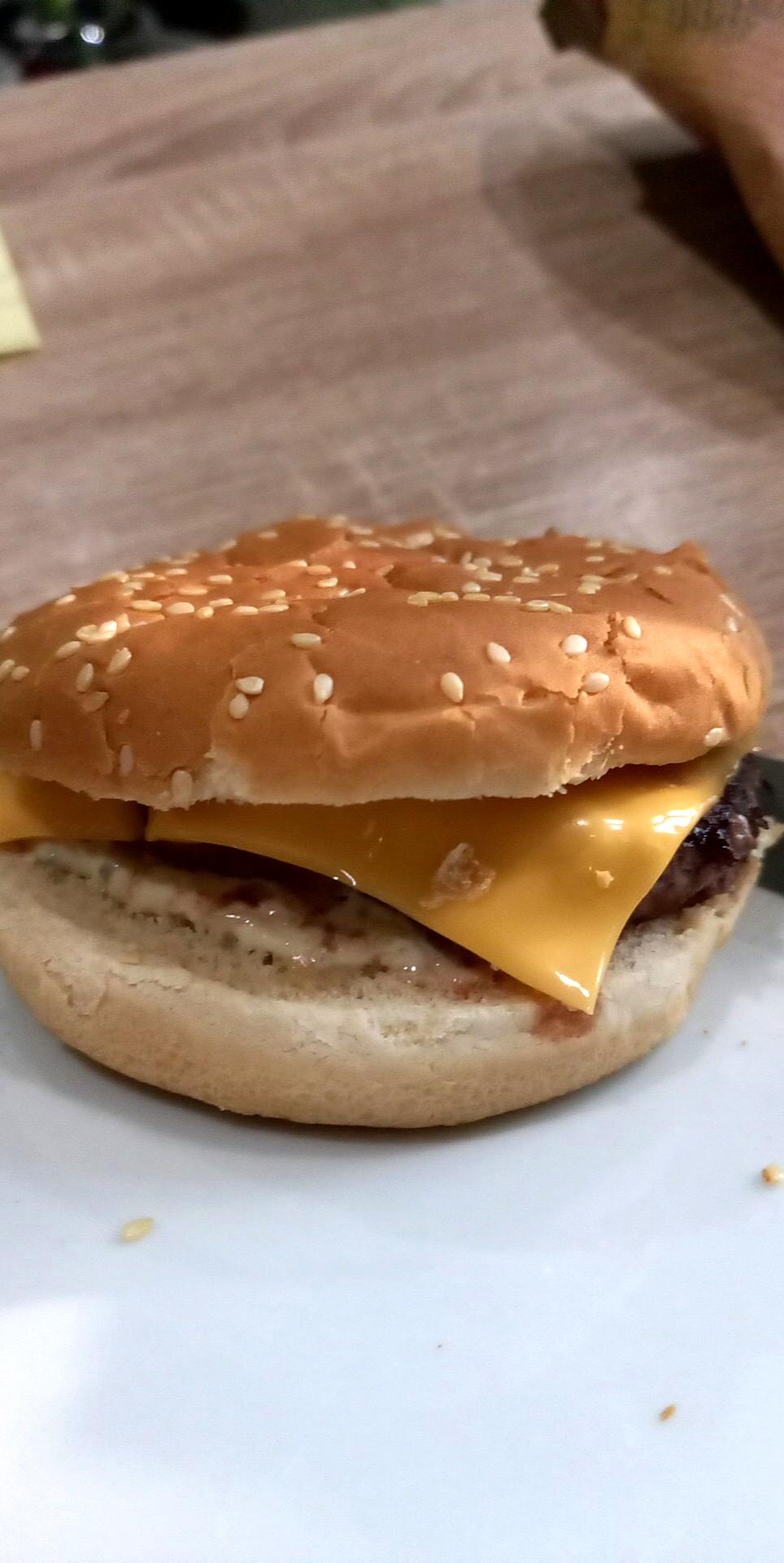 recette Burger sauce bleu d'auvergne