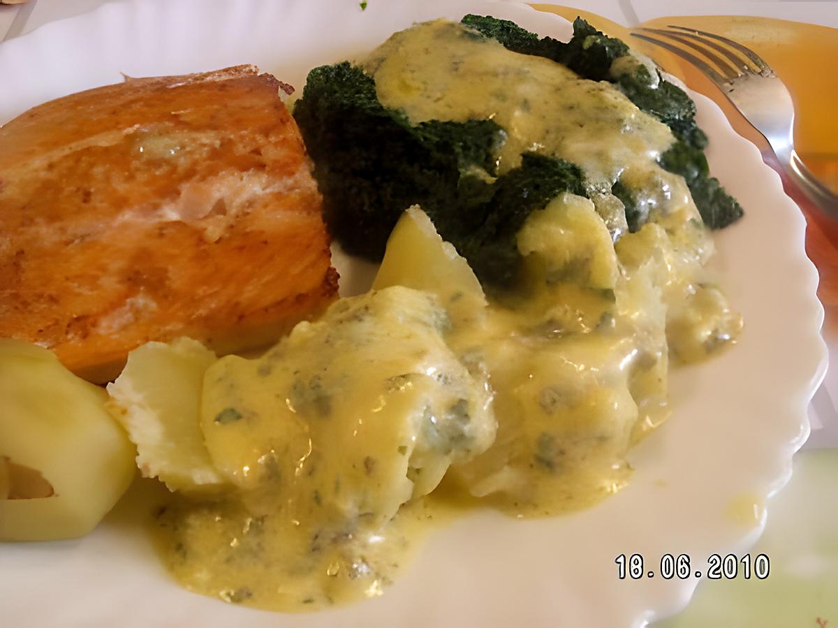 recette Epinards sauce béarnaise