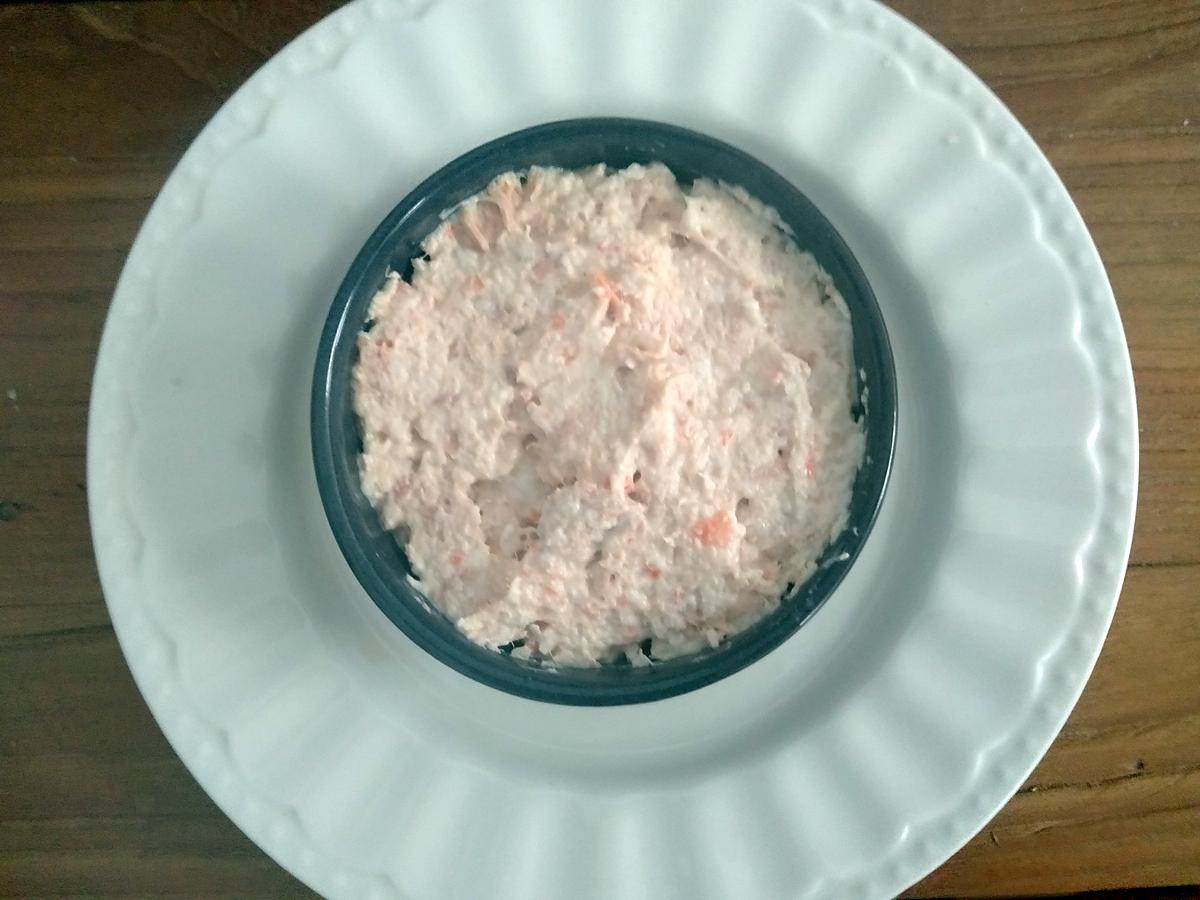 recette Rillettes de crevettes ultra simples