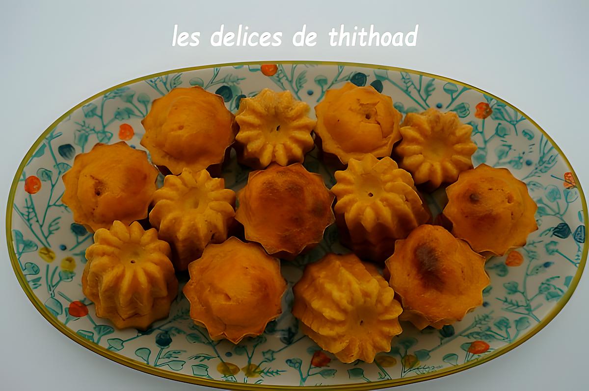 recette mini-cannelés au thon