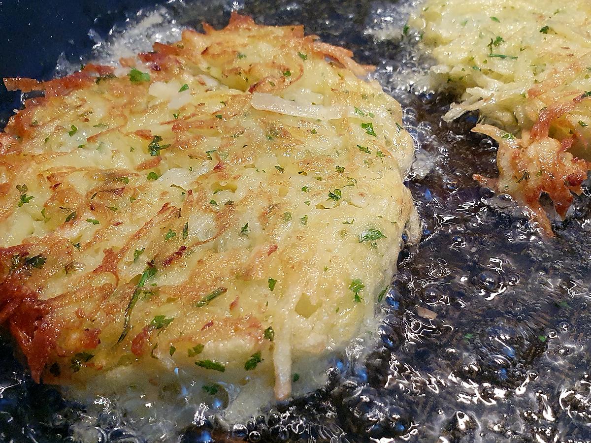 recette Burger Rösti  à la raclette